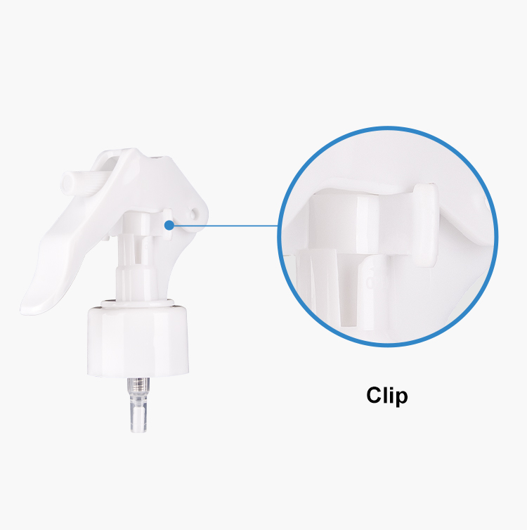 24/410 28/410 White Mini Plastic Trigger Sprayer for Cleaning Bottle Cap Customizable Color 24/410 28/410 White Mini Plastic Trigger Sprayer for Cleaning Bottle Cap Customizable Color