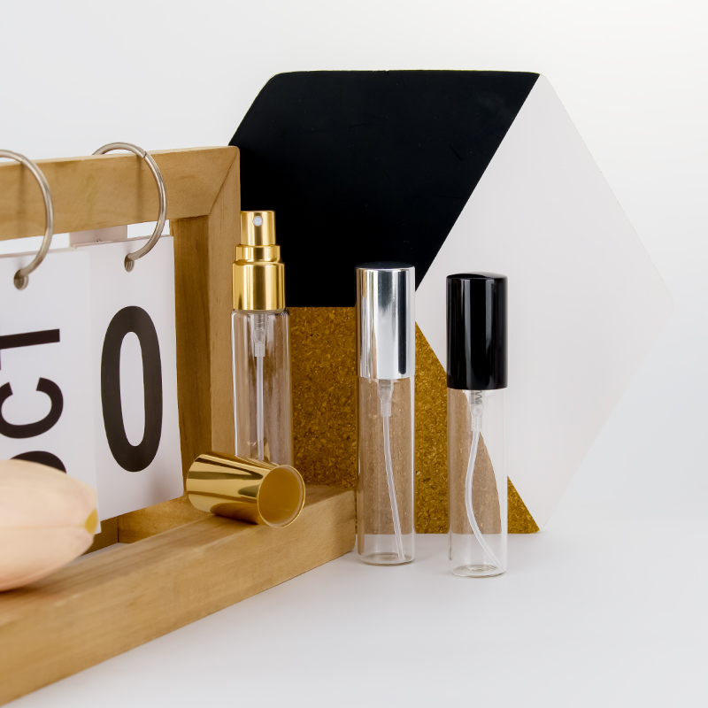Luxury 5ml 10ml 15ml Round Empty Clear Mini Glass Perfume Spray Bottles Custom Luxury 5ml 10ml 15ml Round Empty Clear Mini Glass Perfume Spray Bottles Custom