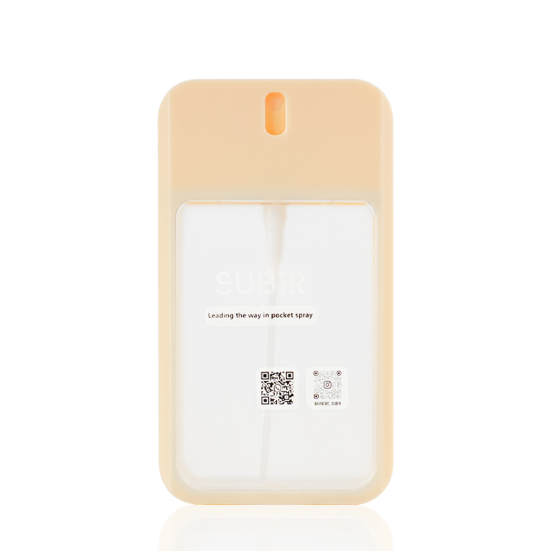 High Quality Transparent Luxury 45ml Plastic Square Credit Card Spray Bottle Factory High Quality Transparent Luxury 45ml Plastic Square Credit Card Spray Bottle Factory