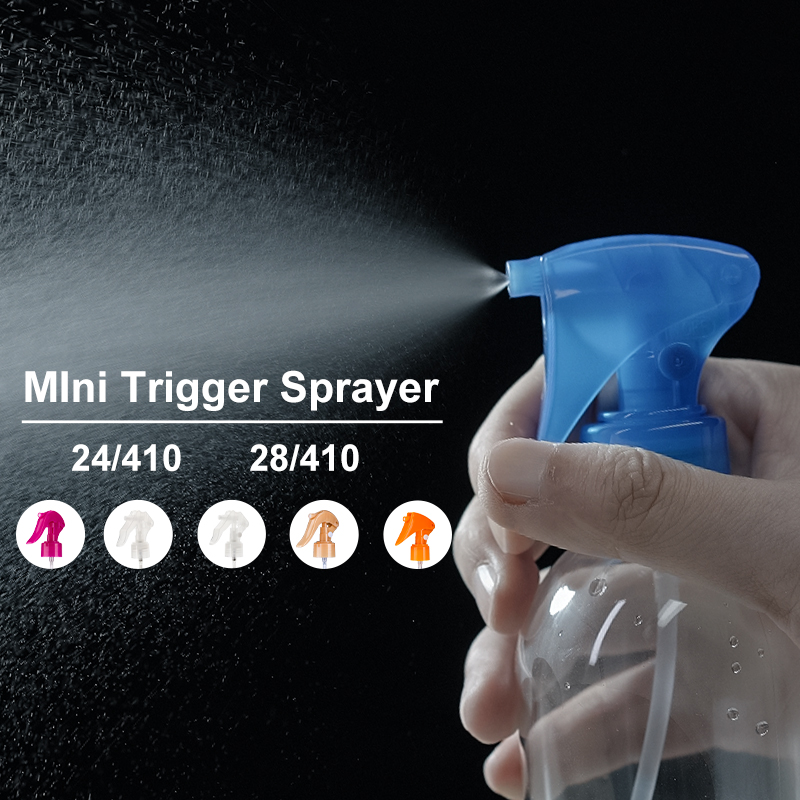 High Quality Fine Mist 24/410 28/410 Plastic PP Mini Trigger Sprayer With Lock Factory High Quality Fine Mist 24/410 28/410 Plastic PP Mini Trigger Sprayer With Lock Factory
