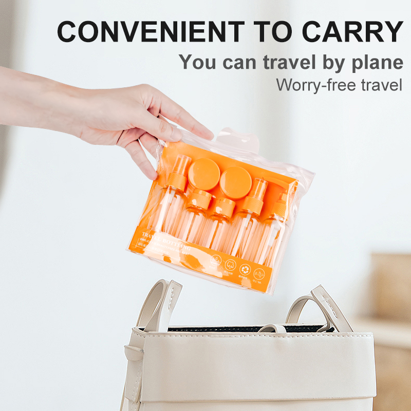 8pcs Plastic Empty Bottle Set Refillable Toiletry Mini Travel Bottles Kit Wholesale 8pcs Plastic Empty Bottle Set Refillable Toiletry Mini Travel Bottles Kit Wholesale