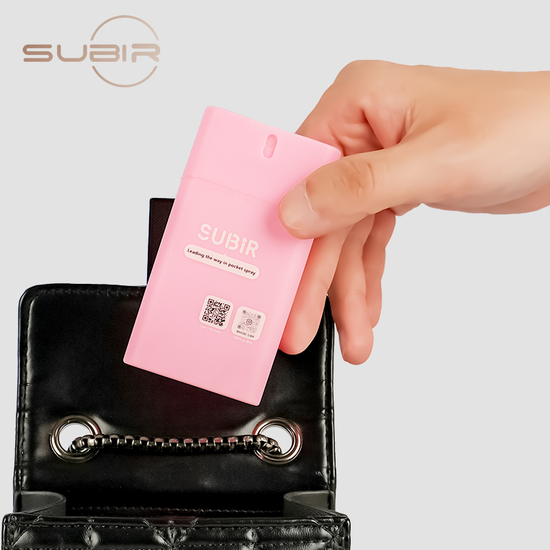 TF-G Travel Portable Credit Card 30ml Empty Plastic Perfume Spray Bottle Wholesale  TF-G Travel Portable Credit Card 30ml Empty Plastic Perfume Spray Bottle Wholesale