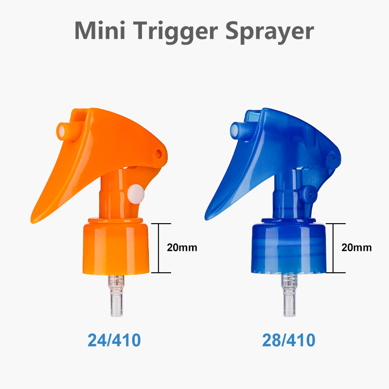 High Quality Fine Mist 24/410 28/410 Plastic PP Mini Trigger Sprayer With Lock Factory High Quality Fine Mist 24/410 28/410 Plastic PP Mini Trigger Sprayer With Lock Factory