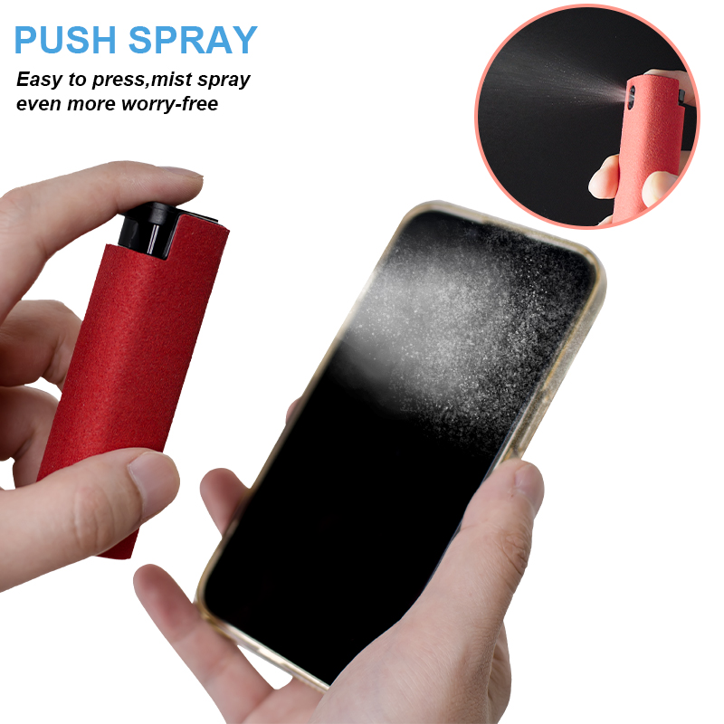 2 in 1 Screen Cleaner Spray With Microfiber Cloth Mobile Phone Screen Cleaner Kit 2 in 1 Screen Cleaner Spray With Microfiber Cloth Mobile Phone Screen Cleaner Kit