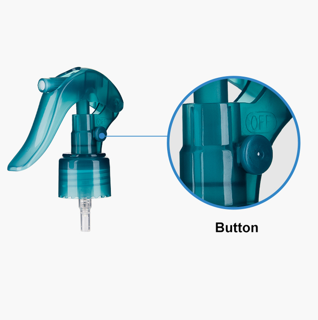 24/410 28/410 Plastic Hand Mini Trigger Sprayer with Button Lock Options Wholesale