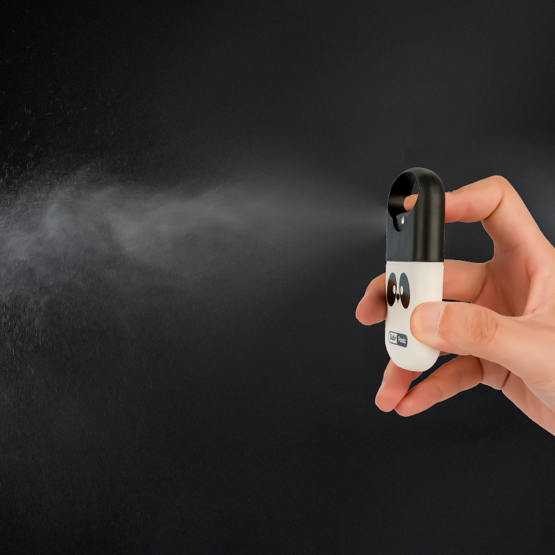 Plastic Mini Size Pocket Portable Travel Fine Mist Spray Bottles Refillable Cosmetic Packaging Supplier