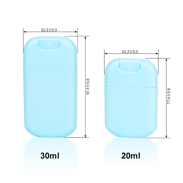 TF-U1 Plastic U Shape Portable Empty Perfume Credit Card Spray Bottle Supplier