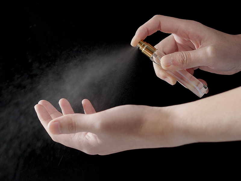 glass fine mist travel size spray bottle