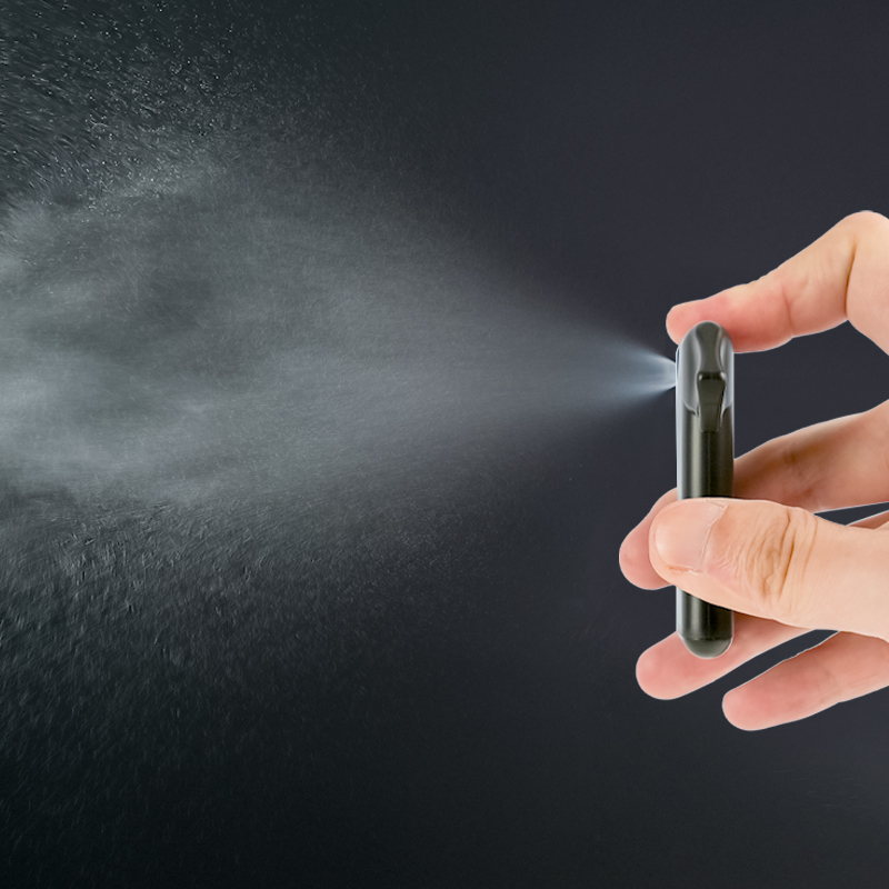 Unique T-shirt Design 10/16ml Portable Plastic Pocket Credit Card Spray Bottle Factory Supplying