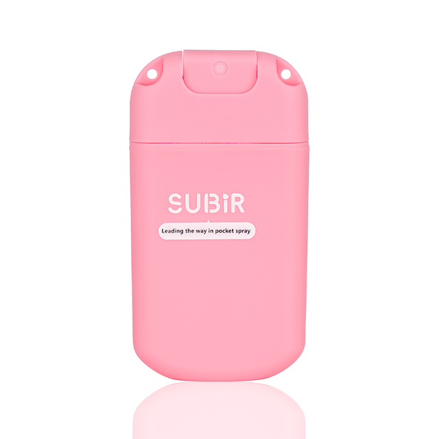 Mini 20/30ml Plastic Travel Pocket Alcohol Perfume Hand Sanitizer Mist Spray Credit Card Bottle factory