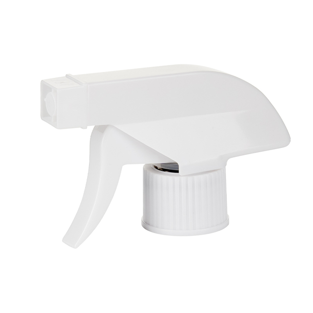 High Quality 28mm Hand White All Plastic Screw Trigger Sprayer for Plastic Bottle