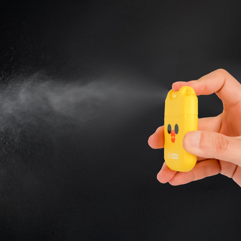 20/30ml Portable Cartoon Cute Plastic Spray Bottle for Perfume Alcohol Hand Sanitizer factory