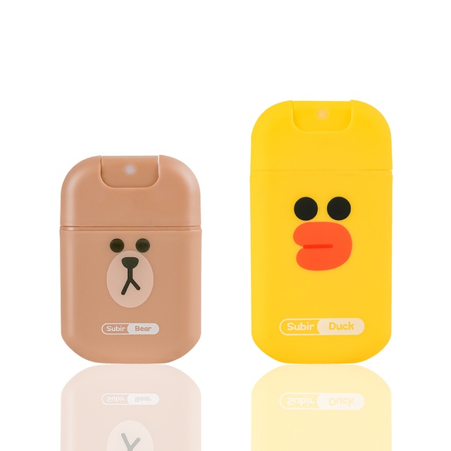 New Design 20ml 30ml Plastic Perfume Colorful Credit Card Spray Bottle Manufacturer