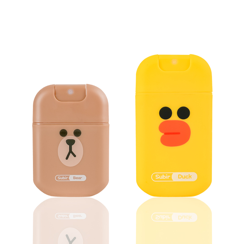 New Design 20ml 30ml Plastic Perfume Colorful Credit Card Spray Bottle Manufacturer