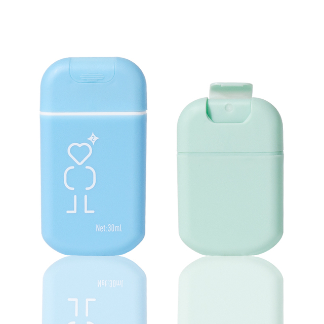 High Quality 20ml 30ml Pocket Portable Plastic Card Spray Bottle for Perfume