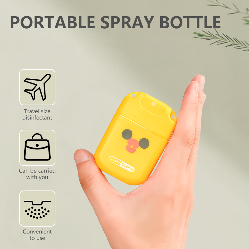 20/30ml Portable Cartoon Cute Plastic Spray Bottle for Perfume Alcohol Hand Sanitizer factory