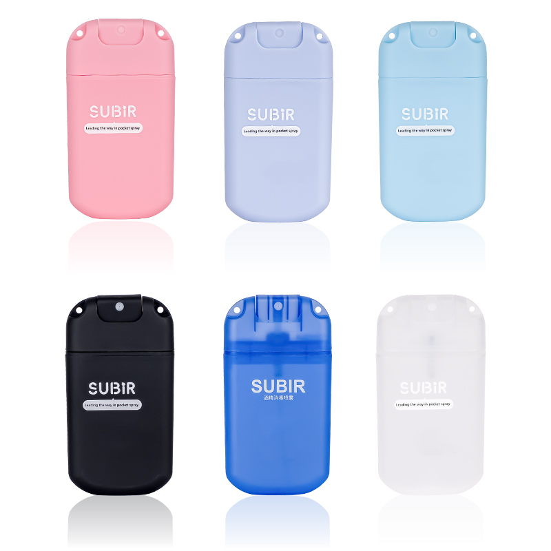 TF-U2 20/30ml PP Refillable Alcohol Perfume Credit Card Spray Bottle Wholesale