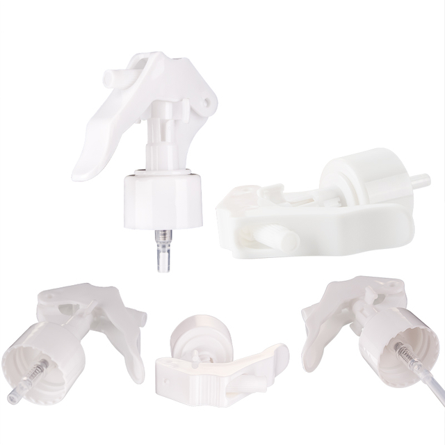 24/410 28/410 White Mini Plastic Trigger Sprayer for Cleaning Bottle Cap Customizable Color