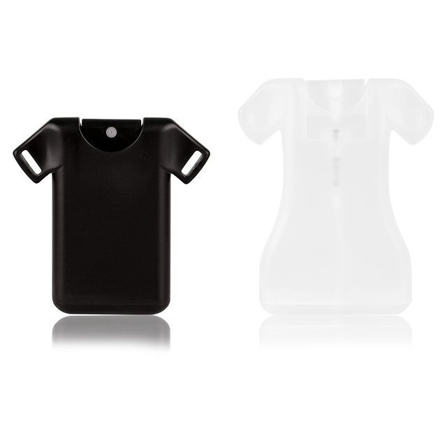 Unique T-shirt Design 10/16ml Portable Plastic Pocket Credit Card Spray Bottle Factory Supplying