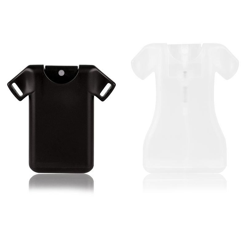 Unique T-shirt Design 10/16ml Portable Plastic Pocket Credit Card Spray Bottle Factory Supplying