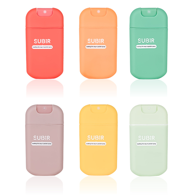 TF-U1 Plastic U Shape Portable Empty Perfume Credit Card Spray Bottle Supplier