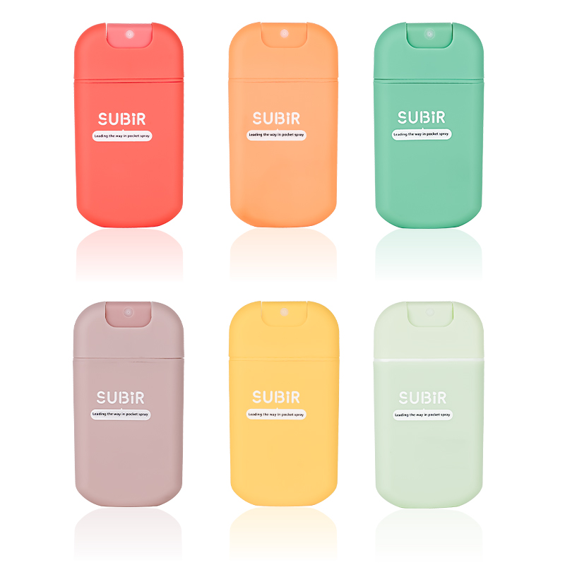 TF-U1 Plastic U Shape Portable Empty Perfume Credit Card Spray Bottle Supplier