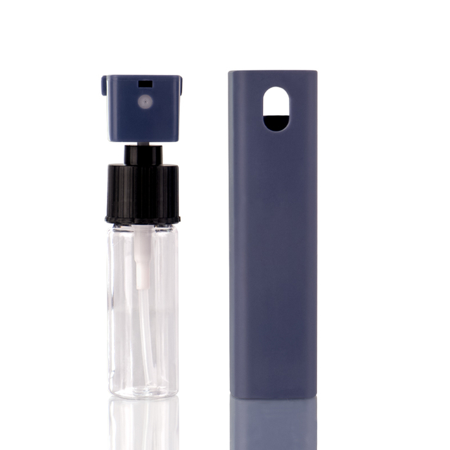 Luxury Empty 10ml Square Plastic Perfume Mist Spray Bottle Manufacturer