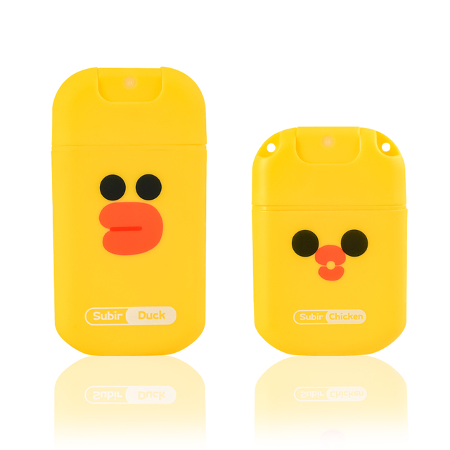 20/30ml Portable Cartoon Cute Plastic Spray Bottle for Perfume Alcohol Hand Sanitizer factory