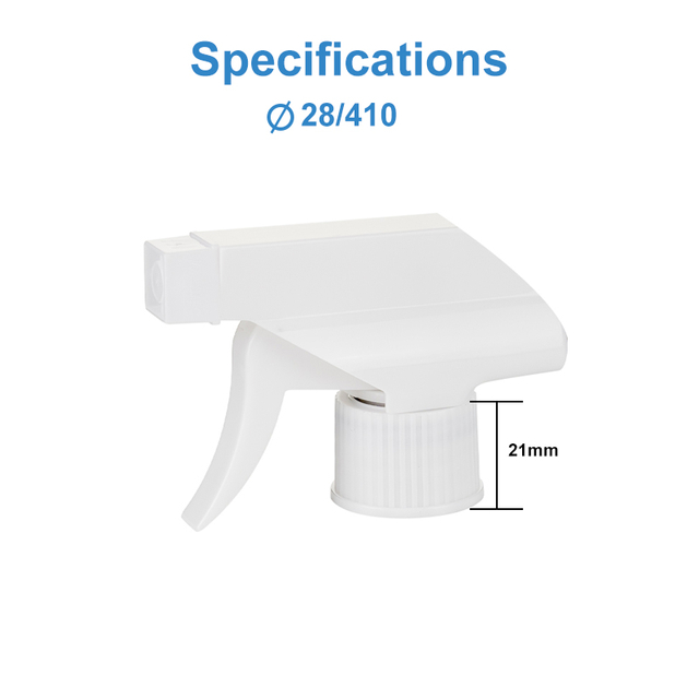 28/410 Household Cleaning PP Plastic Strong Spray Trigger Sprayer Pump with Screw Cap