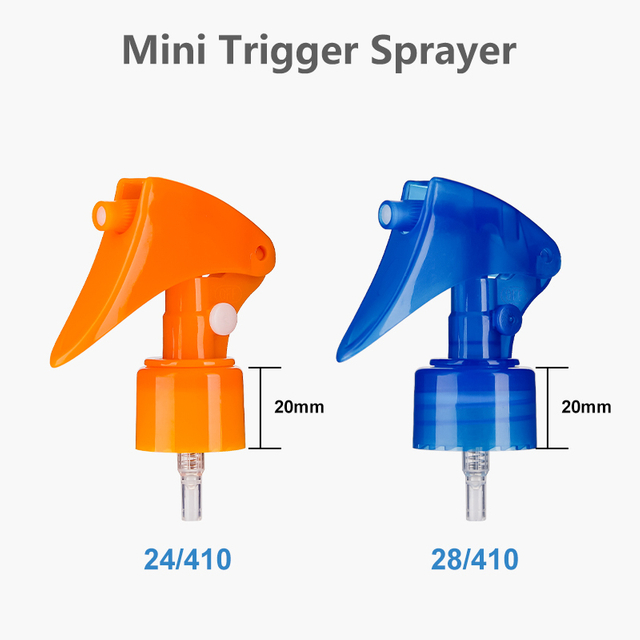 High Quality Fine Mist 24/410 28/410 Plastic PP Mini Trigger Sprayer With Lock Factory